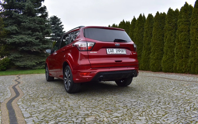 Ford Kuga cena 73500 przebieg: 125321, rok produkcji 2018 z Barcin małe 781